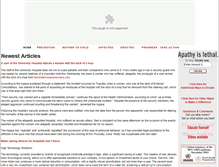 Tablet Screenshot of apathyislethal.org